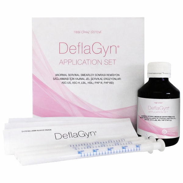 DeflaGyn Application Set - 150 ml Jel + 28 Tek Kullanımlık Aplikatör